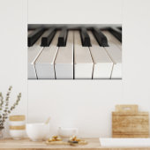 Poster Clavier numérique pour piano (Cuisine)
