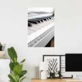 Poster Clavier numérique pour piano (Bureau à domicile)