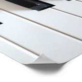 Poster Clavier numérique pour piano (Coin)