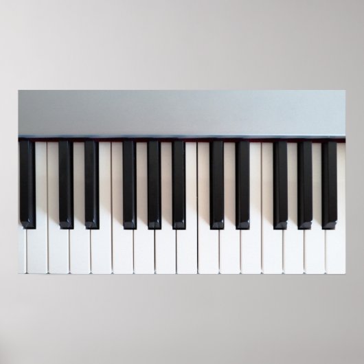 Poster Clavier numérique pour piano (Devant)