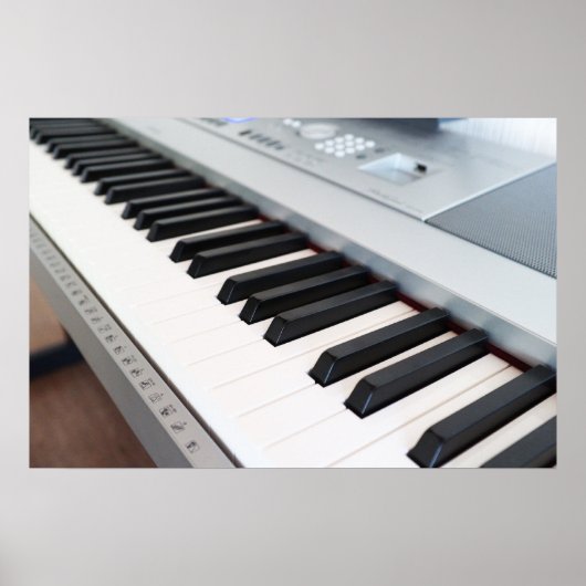 Poster Clavier numérique pour piano (Devant)