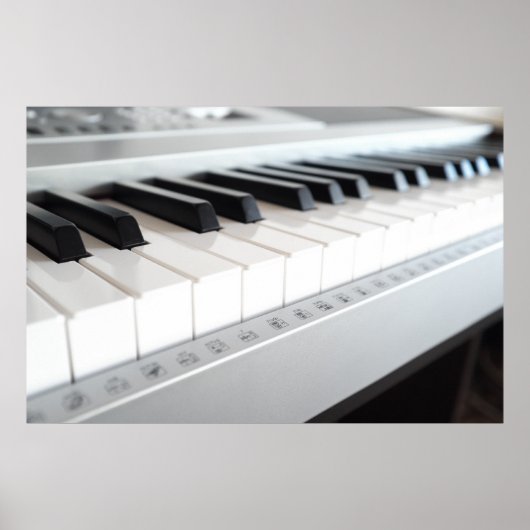 Poster Clavier numérique pour piano (Devant)