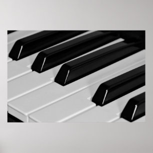 Poster Clavier pour piano