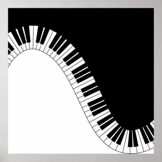 Poster Clavier pour piano (Devant)