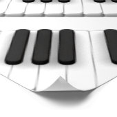 Poster Clavier pour piano (Coin)