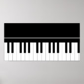 Poster Clavier pour piano (Devant)