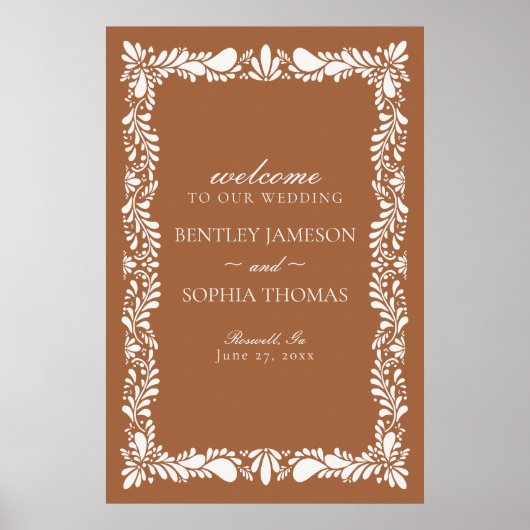 Poster Clay Talavera Carrelage Espagne Fiesta Mariage Bie (Devant)