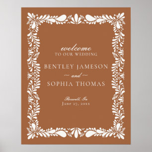 Poster Clay Talavera Carrelage Espagne Fiesta Mariage Bie