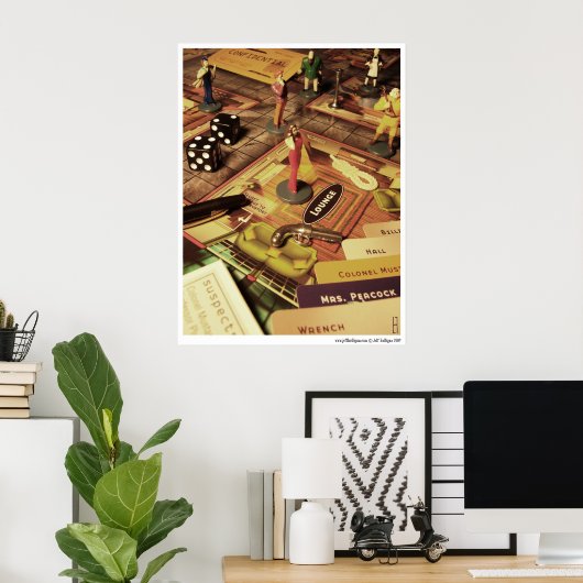 Poster Clé (Bureau à domicile)