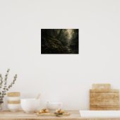 Poster Clé de la forêt — KŌAN (Paysage) (Cuisine)