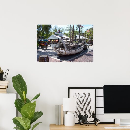 Poster clé ouest (Bureau à domicile)