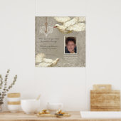 Poster Clé pour mon cœur Dove Mémorial de deuil (Cuisine)