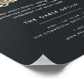 Poster Clé vintage | Réouverture de l'entreprise immobili (Coin)