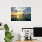 Poster Clé West Sunset (Bureau à domicile)