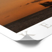 Poster Clé West Sunset (Coin)