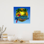 Poster Clé West Sunset (Cuisine)