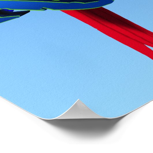 Poster Clé West Sunset (Coin)