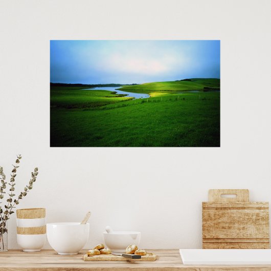 Poster Clean Green N.Z. (Cuisine)