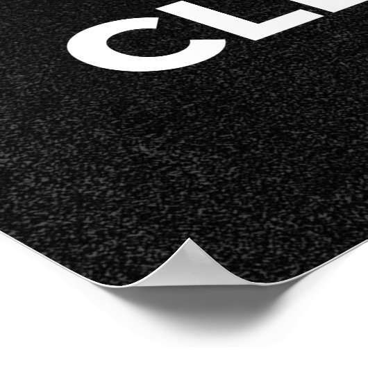 Poster Clear Quartz Crystal Cluster (Coin)