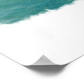 Poster Clearwater Beach Florida Poster, Watercolor (Coin)