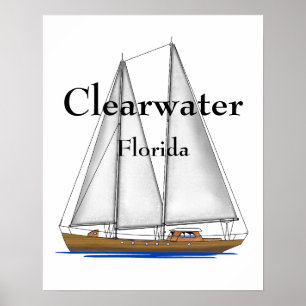 Poster Clearwater en Floride