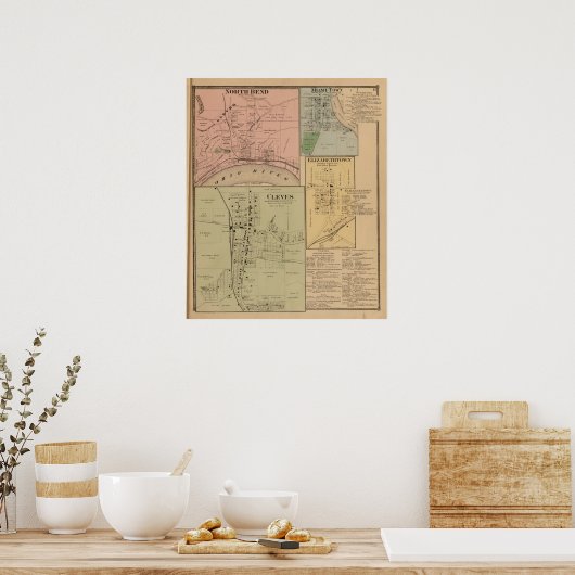 Poster Clefs, North Bend, Ohio (Cuisine)