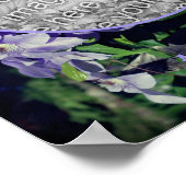 Poster Clematis Sur Le Cadre De Clôture Créez Votre Propr (Coin)