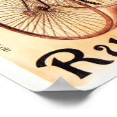 Poster Clement & Co Paris Cycles Tricycles Vélos Publicit (Coin)