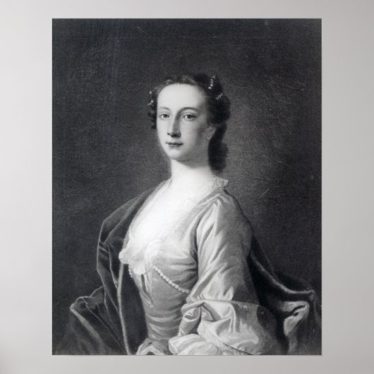 Poster Clementina Walkinshaw, c.1760 (Devant)
