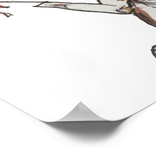 Poster Clémentine la vache fée (Coin)