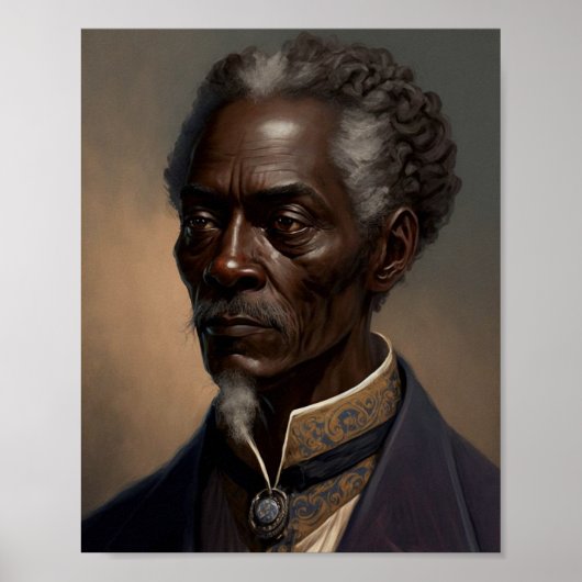 Poster Cleon portrait peinture (Devant)