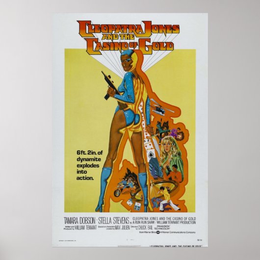 Poster Cleopatra Jones et le Casino de Gold Green (Devant)