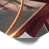 Poster Cleopatra reine en char (Coin)