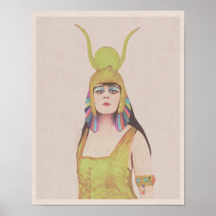 Poster Cléopâtre (1917) - La sirène énigmatique