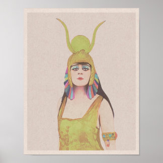 Poster Cléopâtre (1917) - La sirène énigmatique