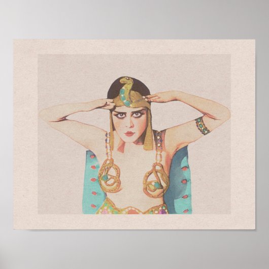 Poster Cléopâtre (1917) - Le Sphinx de la recherche (Devant)