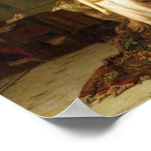 Poster Cléopâtre et César (Coin)