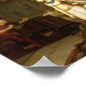 Poster Cléopâtre Et César De Jean Leon Gerome (Coin)