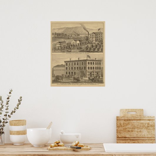 Poster Clermont Woolen Mills (Cuisine)