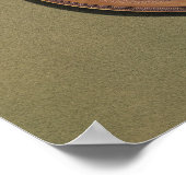 Poster Clés de Gand sur une plaque (Coin)