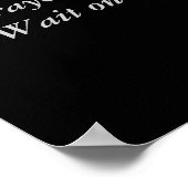 Poster Clés de la discipline (Coin)