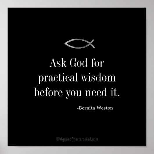 Poster Clés de la discipline (Devant)