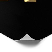 Poster Clés de St Peter en or "3D" (Coin)