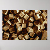 Poster Clés d'ordinateur (Devant)