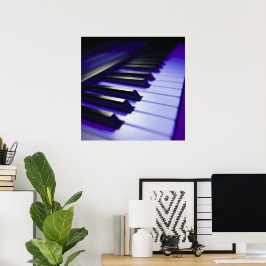 Poster Clés du clavier (Bureau à domicile)