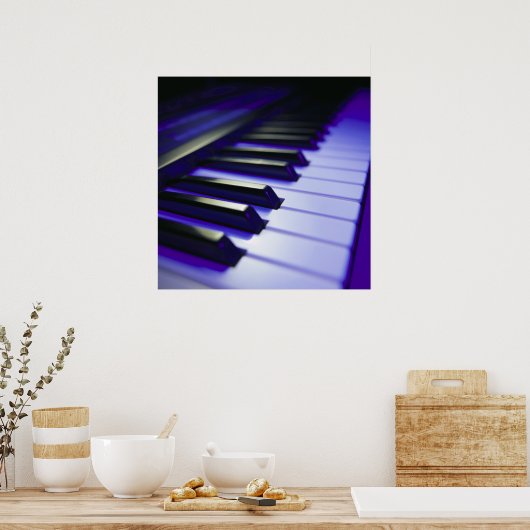 Poster Clés du clavier (Cuisine)