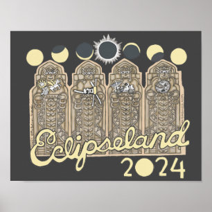 Poster Cleveland Eclipseland