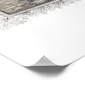 Poster Cleveland, OH Carte panoramique - 1887 (Coin)