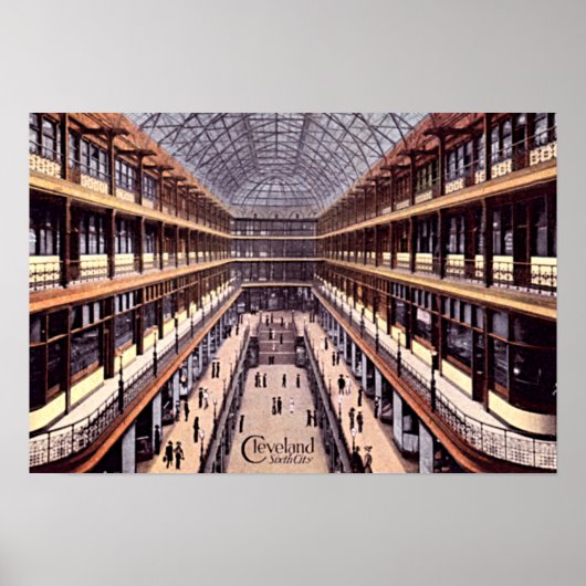 Poster Cleveland, Ohio (Devant)