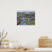 Poster Cleveland Ohio Birdseye (Cuisine)